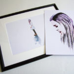 inside your mind print and blue mirror by demorie
