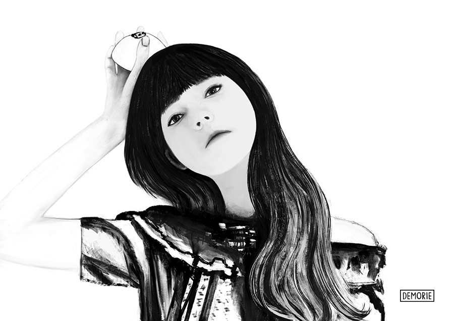 Kulakova Sonya - Digital Portrait Drawing