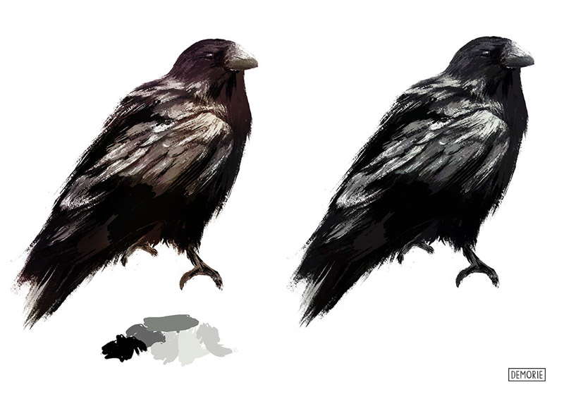 Raven - Digital Drawing